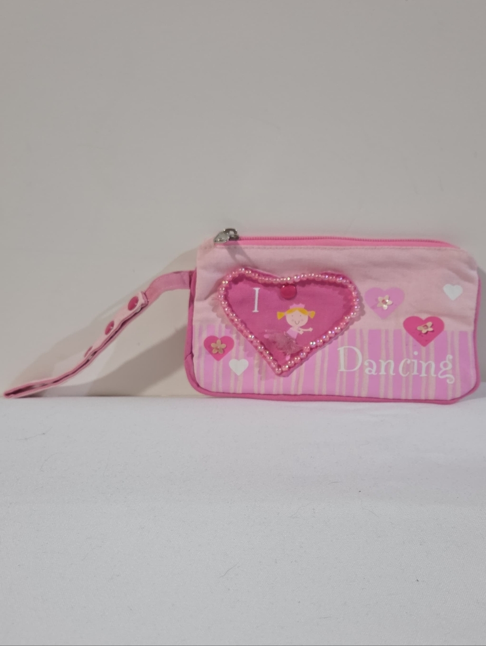 cute pink ballet I <3 dancing bag